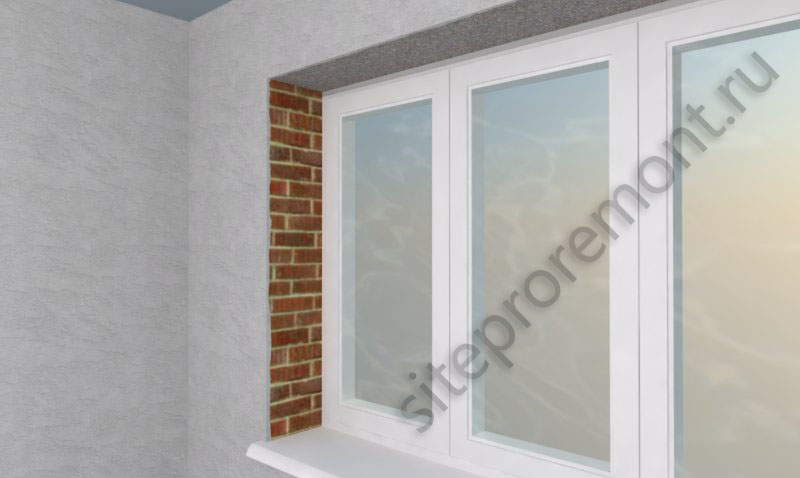 Окно в виртуальной комнате
