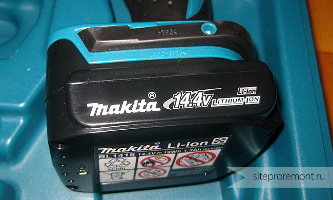 Литий-ионный аккумулятор Makita